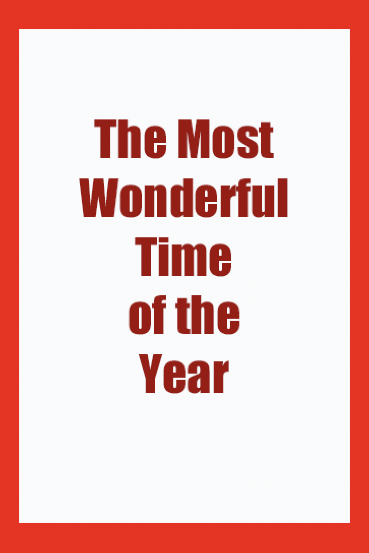 The Most Wonderful Time of the Year  (2003)